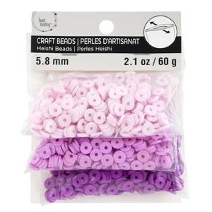 5.8mm PVC Heishi Craft Beads by Bead Landing